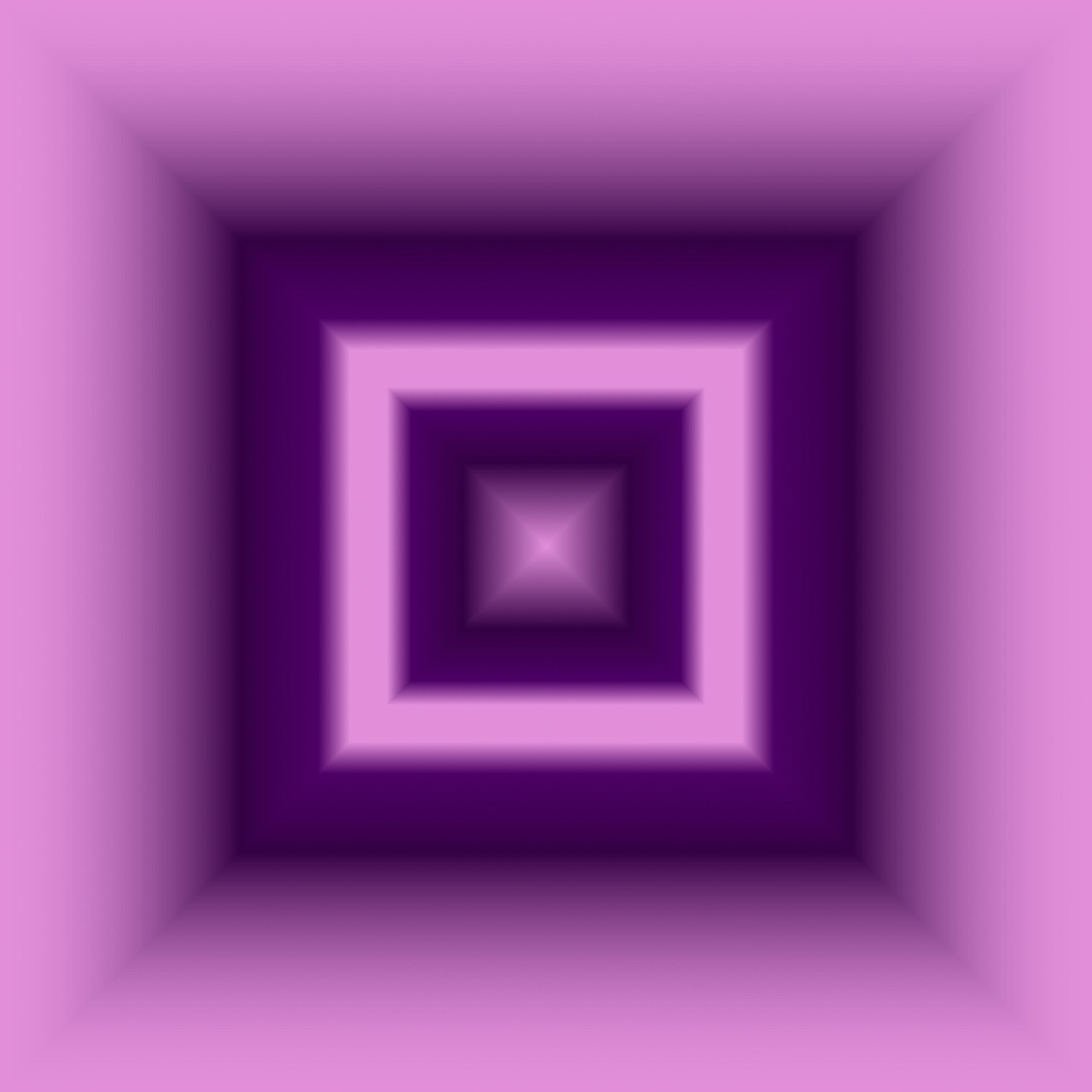 box, square, beautiful wallpaper, geometric, design, pattern, recessed, light, shadow, 3d, perspective, blurred background, 3d wallpapers, illusion, purple, blur, background, colorful, bright